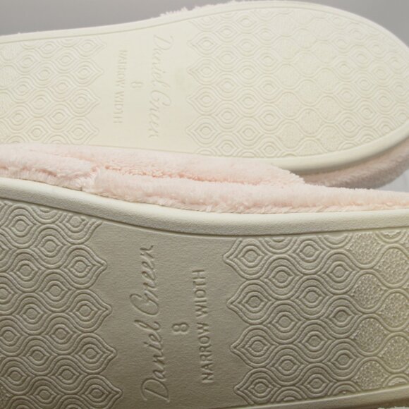 Daniel Green Addie slip-on slipper in pink 8N - Picture 14 of 14